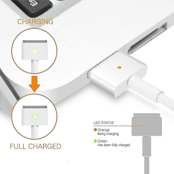 60w Magsafe 2 Adapter For , Ac 60w T-tip Charr