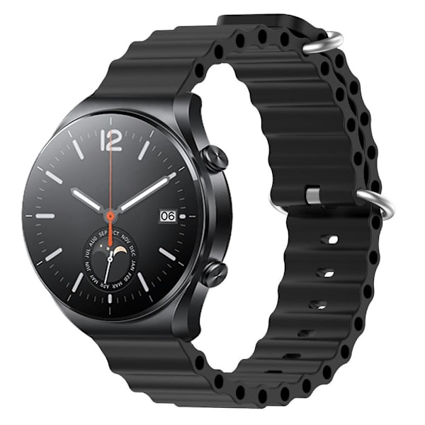 Silikonrem for Xiaomi MI Watch S1 Black