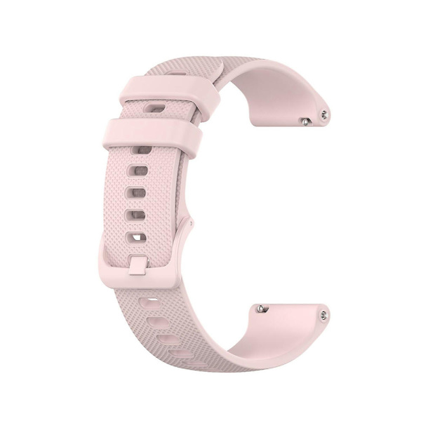22mm Rutete Silikonrem for Xiaomi Watch S1 Pink