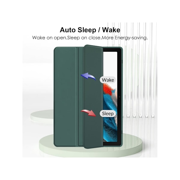Etui til Samsung Galaxy Tab A9 Plus 11 (Mørkegrøn)