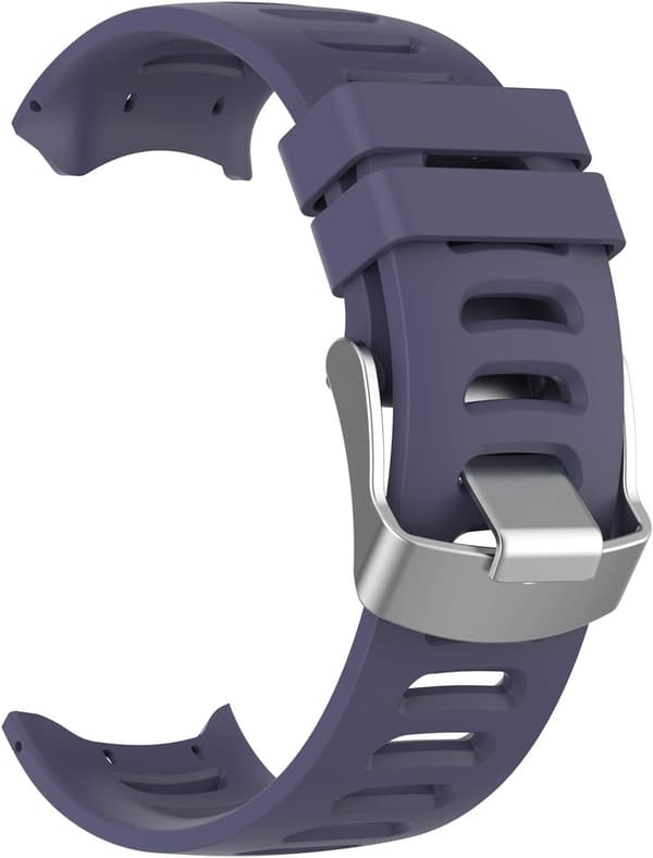 Rem til Garmin Forerunner 610 Åndbar silikonerem (grå)