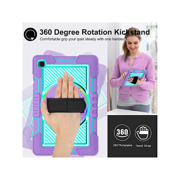 Samsung Galaxy Tab A7 10.4 Mops Grøn Tablet Cover