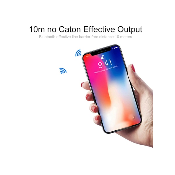 I12 Tws Touch-toiminnolla varustetut langattomat nappikuulokkeet latauskotelolla Apple iPhone 14:lle, valkoinen