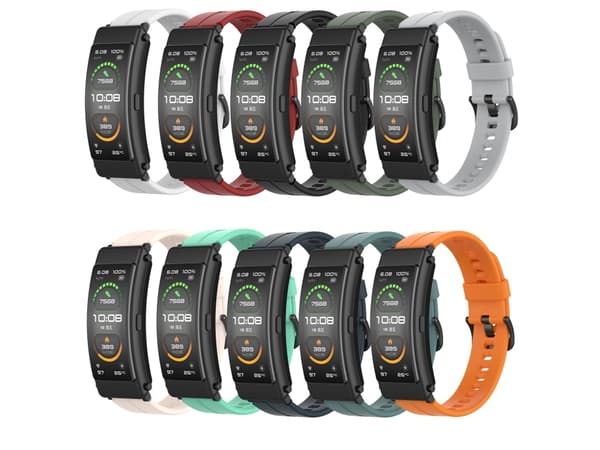 Smartwatch-rem til Huawei Strap 6 Solid Color Silicone (Cyan Rock)