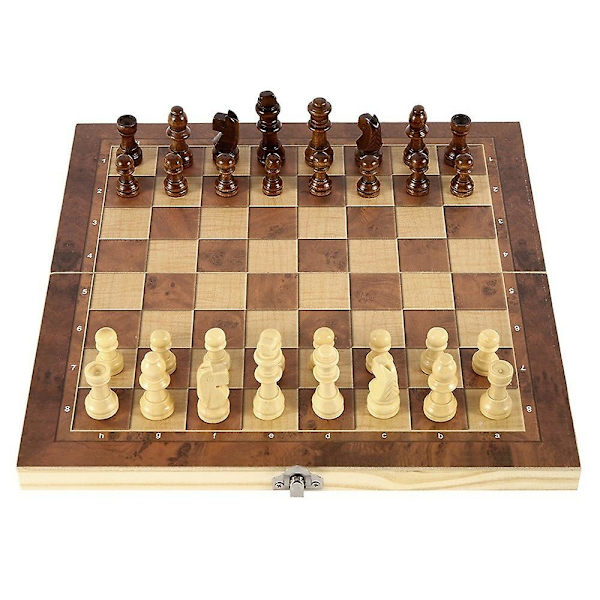 Puinen set, 3 in 1 taitettava set, 24x24cm