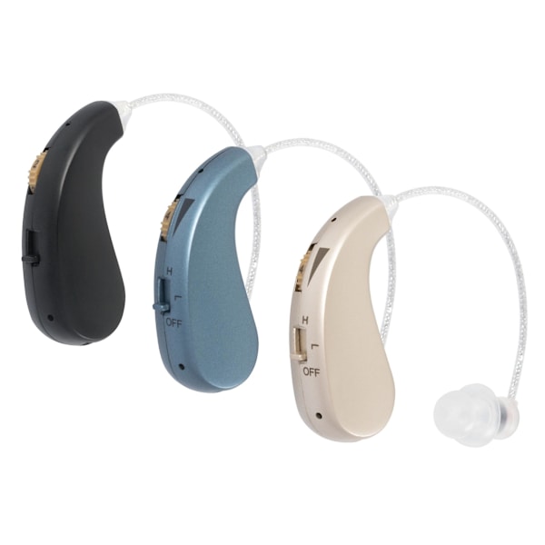 Høreapparat Audiphones Lydforstærker Høreapparat Genopladeligt Stealth Ge-t18 golden