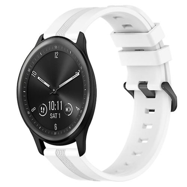 Garmin Vivomove Sport 20 mm kovera raidallinen watch