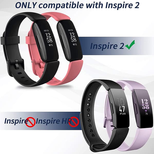 Smart Watch laddare kompatibel med Fitbit Inspire 2-laddare (3,3 ft, 2-pack) 1 pack