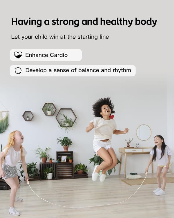 Lätt hoppa rep för fitness - Justerbart hopprep