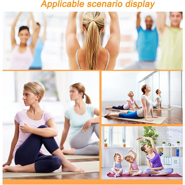 Antislip Yogasokker for Kvinner - Grip Ankelsokker