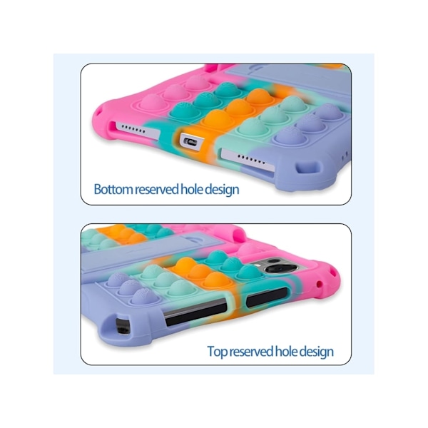 Til Iplay 50/60 Mini/60 Mini Pro 8,4 tommer tablet, sort silikone stødsikkert etui