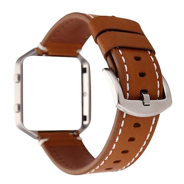 Fitbit Blaze Calf Leather Watch Brown