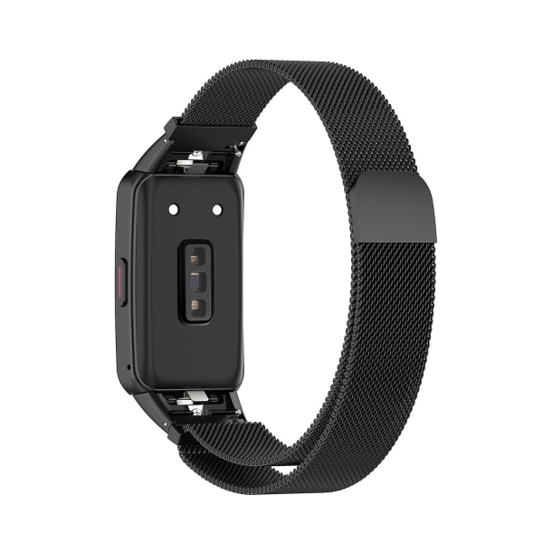 Magnetisk sløyfereim for Huawei Band 6/6 Pro Huawei Band6 Smartwatch Correa Metal Rustfritt stål Armbånd Honor Band 6 Strap black For Huawei Band6pro