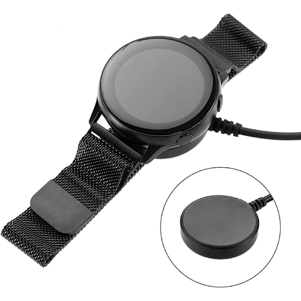 Laddare för Samsung Galaxy Watch Ultra/Fe/7/6/5/4/4 Classic/3/Active 2/Active - 100 cm USB-kabel