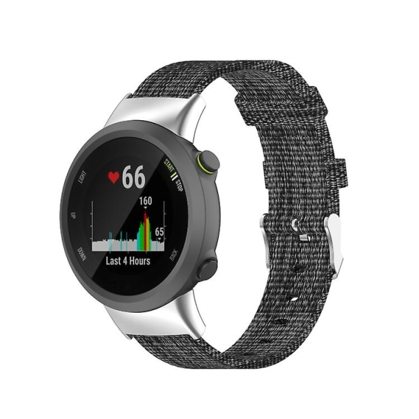 Garmin Forerunner 45 / 45s / Swim 2 Universal Nylon Canvas watch Grey