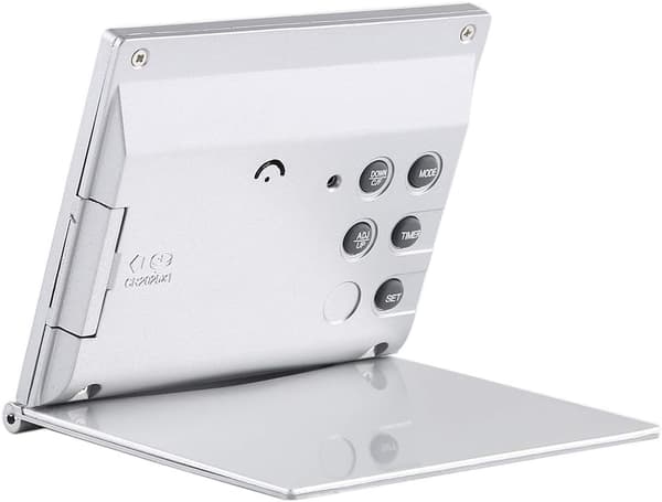 Vækkeur MT-033 LCD Display Bærbart Sammenklappeligt Digitalt Rejsevækkeur