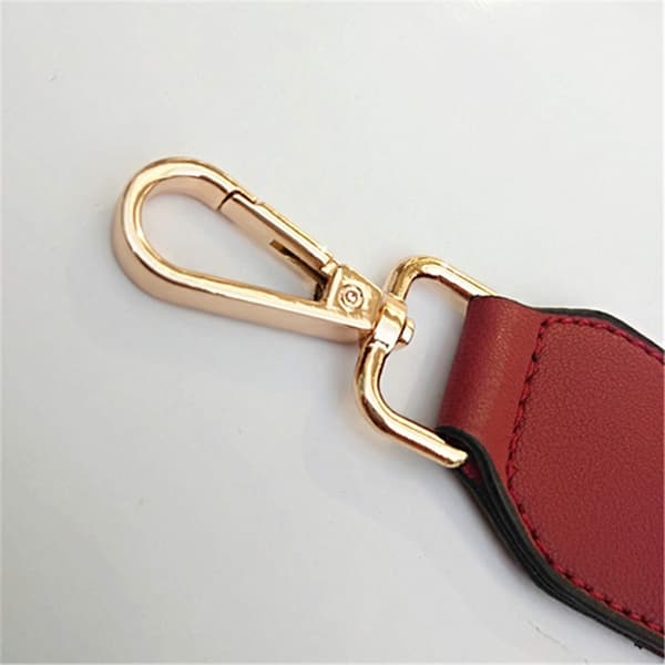 Bred taske rem Justerbar lærred brown