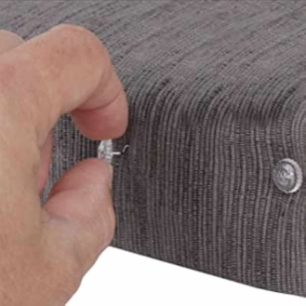 Biltak Reparation Tyg Klädsel Skruv Twist Pin