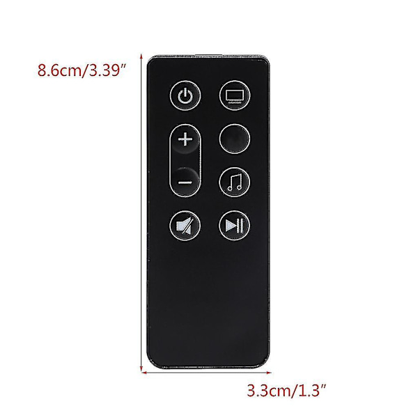 B050/300 til Soundbar 300 Soundbar Musiksystem Controller Fjernbetjening Udskiftning Holdbar Levetid Controller