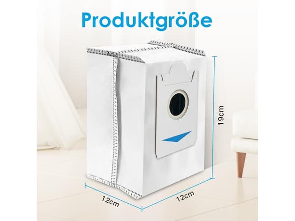 Pölypussit Ecovacs Deebot X2 Omni -robotti-imurille (6 kpl)