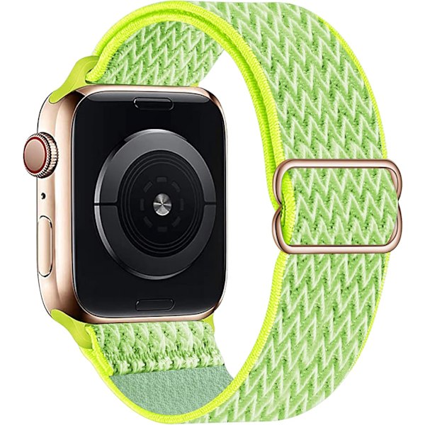 Elastisk Solo Loop-reim kompatibel med Apple Watch-reimer 16 38mm/40mm/41mm