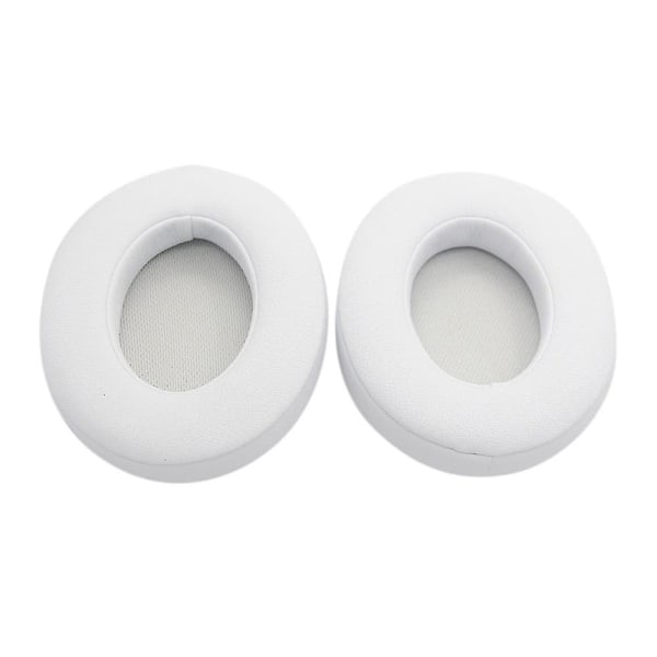 Beats Studio 2.0/3.0 korvaava kuulokemikrofoni korvatyynyt kuulokkeiden tyynyn cover White