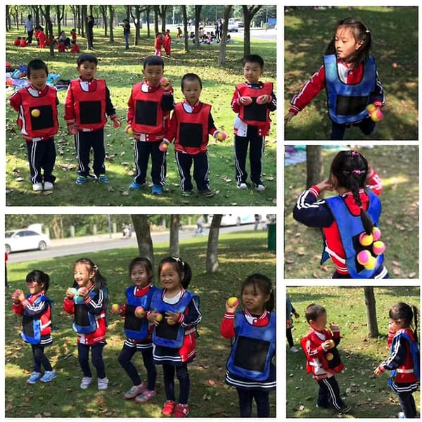 2kpl Velcro Ball Game 2 Target-liivit 10 tarrapallolla lapsille