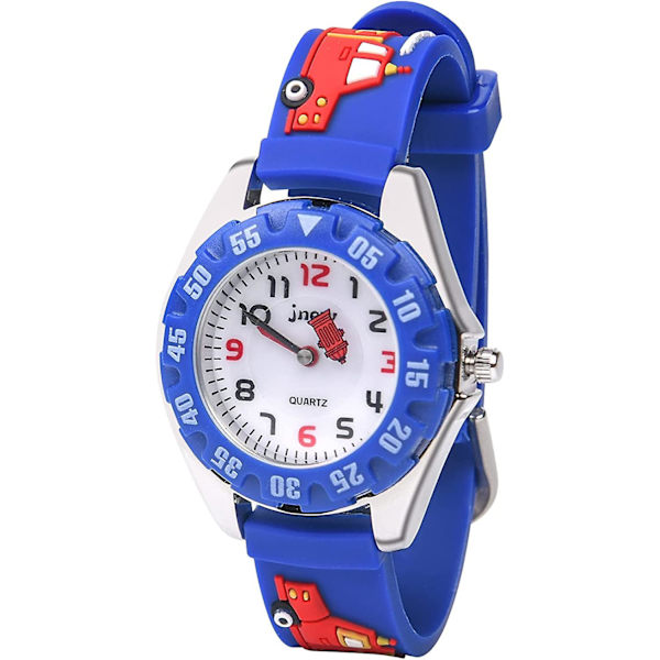 Watch, vattentät watch för barn Quartz Movement, 3d tecknad design, digital watch för 3 år till 11 år flicka Pojke