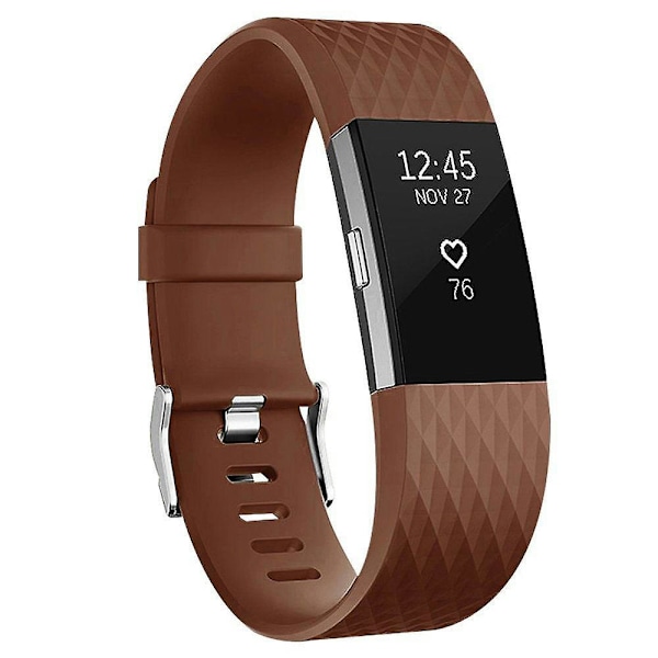 Håndleddsrem for fitbit charge 2 smart watch tilbehør for fitbit charge 2 smart håndleddsrem erstatning s Hot pink S