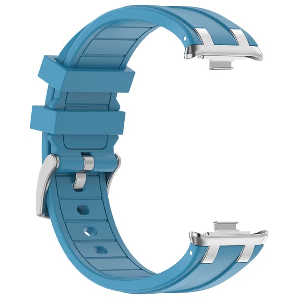 Stropp for Xiaomi Band 9 Pro/Band 8 Pro Solid Farge Silikonstropp (blå)