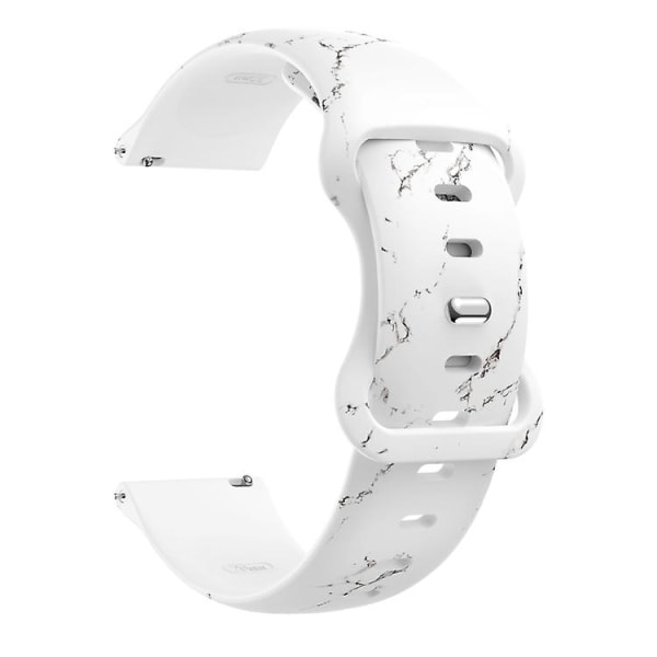 For Fitbit Versa Printing Butterfly Buckle Silicone Watch Band Mable