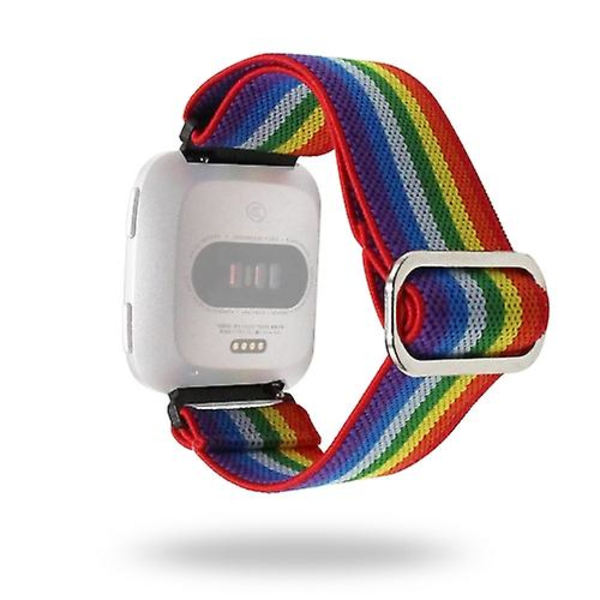 Fitbit Versa watch Punottu jacquard-säädettävä watch nylon V2-3