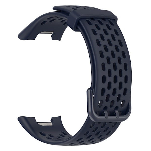 Stropp for Xiaomi Band 7 Pro Pustende Silikonstropp (Mørkeblå)