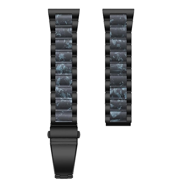 Metallikolmehelmi + hartsihihna Huawei Watch GT 3 42mm / Watch GT 2 42mm Black Blue