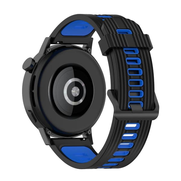 Silikonrem for Huawei Watch GT 3 42mm 2 Black Blue