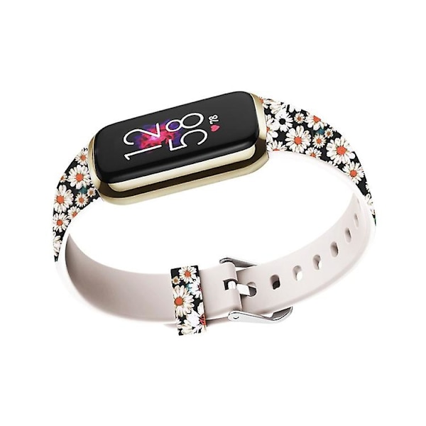 För Fitbit Luxe Special Edition-tryck av watch Daisy