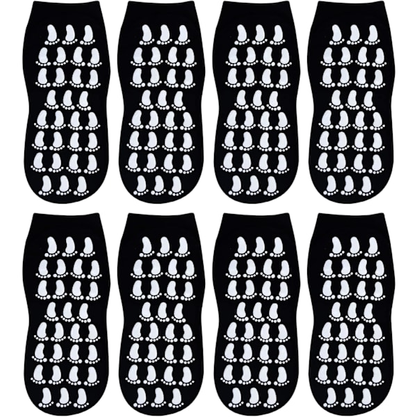 Antislip Yogasokker for Kvinner - Grip Ankelsokker