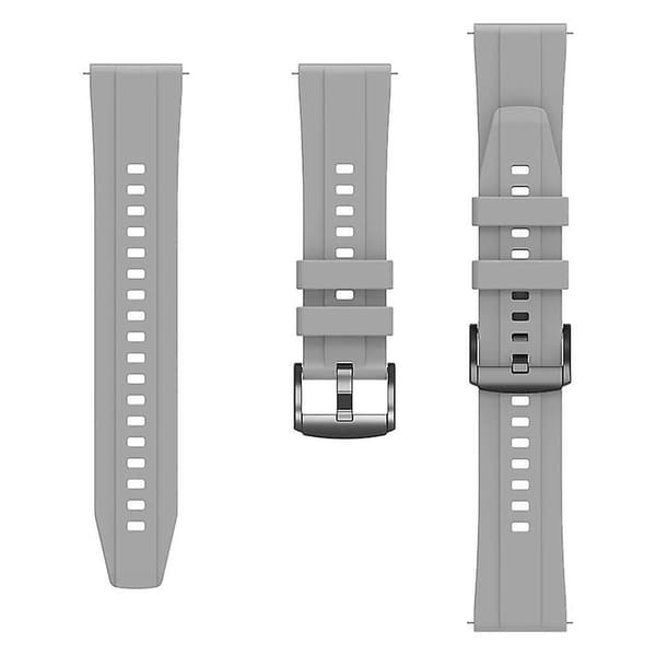 22mm Silikonrem for Huawei Watch Gt 4 46mm Grey