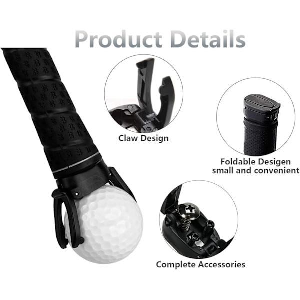 Golfballhenter - Henter for Puttergrep (3 stk)