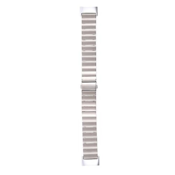 Til Fitbit Charge 5 urrem i stål med én perle Silver