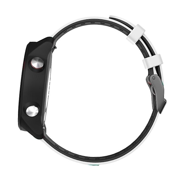 22 mm för Garmin Vivoactive 4 / Venu 2 Universal tvåfärgs watch White Black