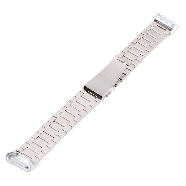 Til Fitbit Charge 5 urrem i stål med én perle Silver