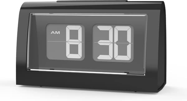 Väckarklocka Digital Flip-klocka för Sovrum Digital Väckarklocka med Bakgrundsbelysning Snooze