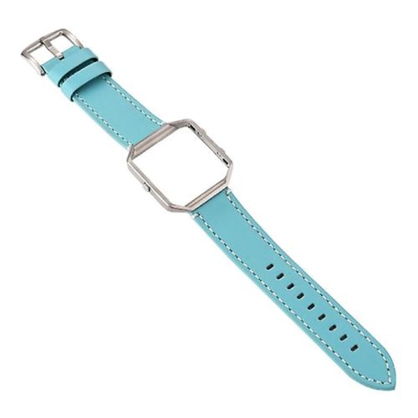 Fitbit Blaze Calf Leather Watch Sky Blue