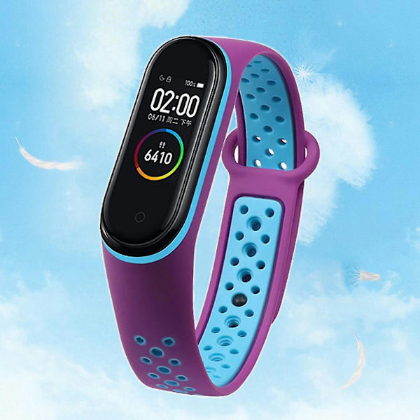 Färgglad rem ersättning för Mi Xiaomi 3 / 4 armband Smartwatch G