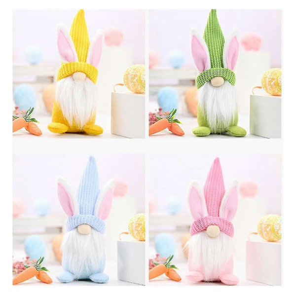 Påskgåva Festival Elf Dekoration Prydnader Thanksgiving Gåva Svenska Dvärg Plysch Nisse Tomte Figurine Dock