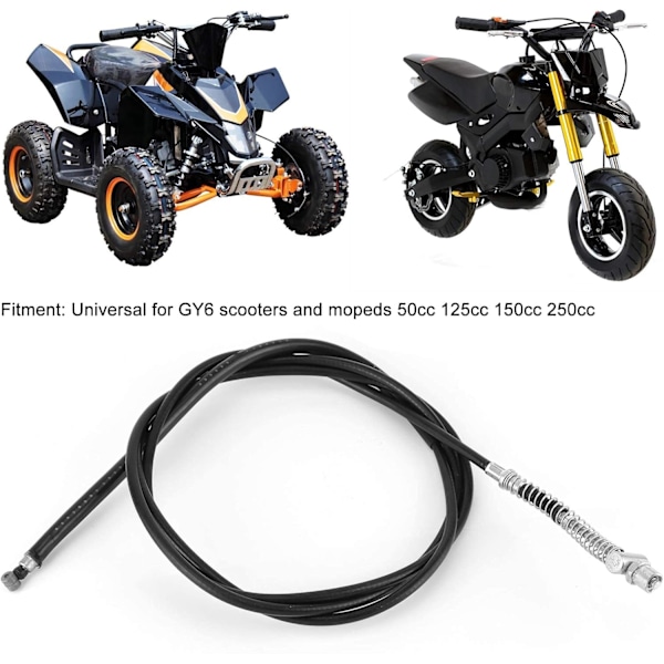 Universal Bakbromskabel för Scooter 75.6 tum för Scootrar 50cc 125cc 150cc 250cc