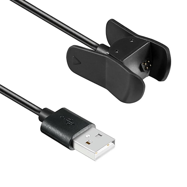 Lader for Garmin Vivosmart 3, erstatningsladekabel med kabelklips kompatibel med Garmin Vivosmart 3