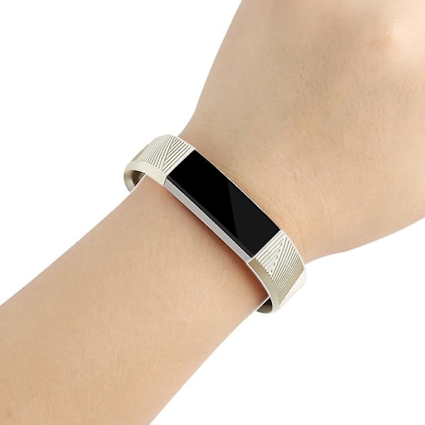 För Fitbit Alta / Alta Hr watch i metall i watch Champagne Gold
