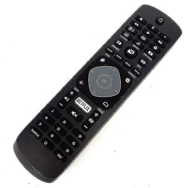 Wekity Universal Philips Smart TV-fjernkontroll med Netflix-erstatning